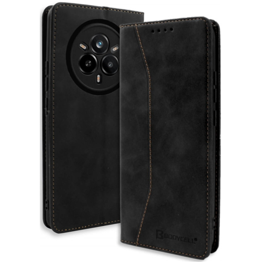 Θήκη Realme 14 Pro Bodycell Book Case Πορτοφόλι - Black (5206015080005)
