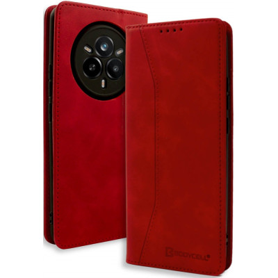 Θήκη Realme 14 Pro Bodycell Book Case Πορτοφόλι - Red (5206015080029)