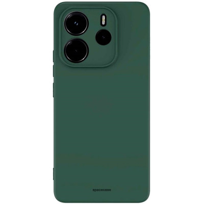 Θήκη Xiaomi Redmi Note 14 5G Spacecase Silicone Case Σιλικόνης - Dark Green (5905719117092)