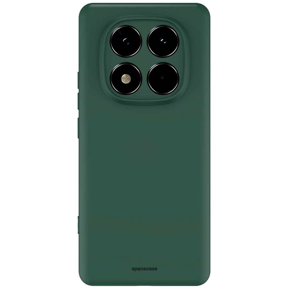 Θήκη Xiaomi Redmi Note 14 Pro 5G / Poco X7 Spacecase Silicone Case Σιλικόνης - Dark Green (5905719113612)