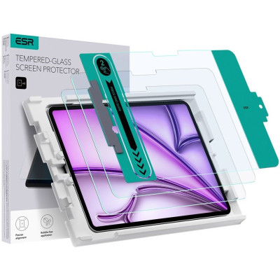Tempered Glass iPad Air 13" 2025 / 2024 ESR Αντιχαρακτικό Γυαλί Προστασίας Οθόνης 2 Τεμάχια - Clear (4894240211960)