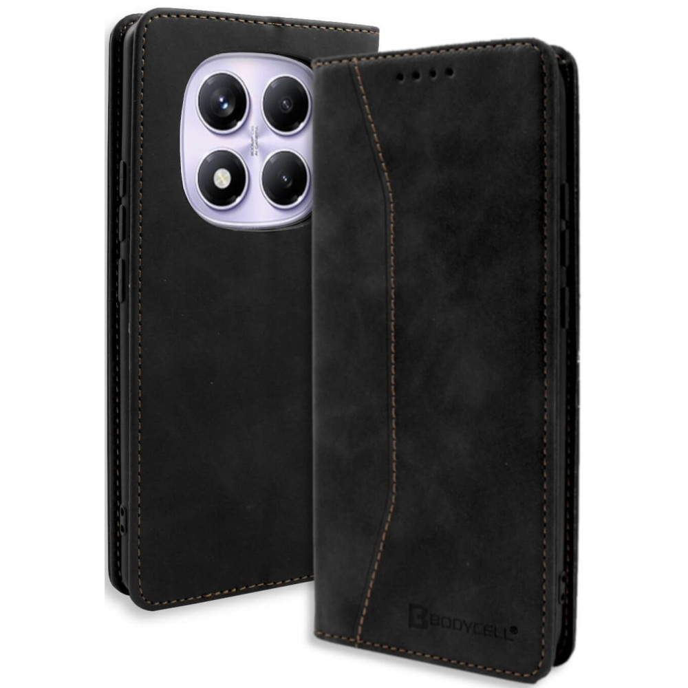 Θήκη Xiaomi Redmi Note 14 Pro 4G Bodycell Book Case Πορτοφόλι - Black (5206015080678)