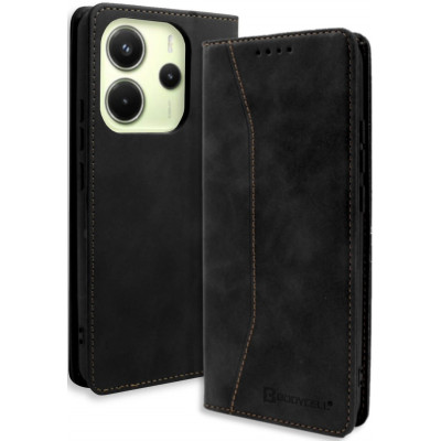 Θήκη Xiaomi Redmi Note 14 4G Bodycell Book Case Πορτοφόλι - Black (5206015080616)