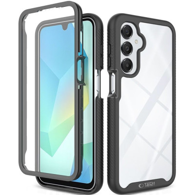 Θήκη Samsung Galaxy A26 Tech-Protect Defense Διάφανη Full Body 360° - Black (5906302362721)