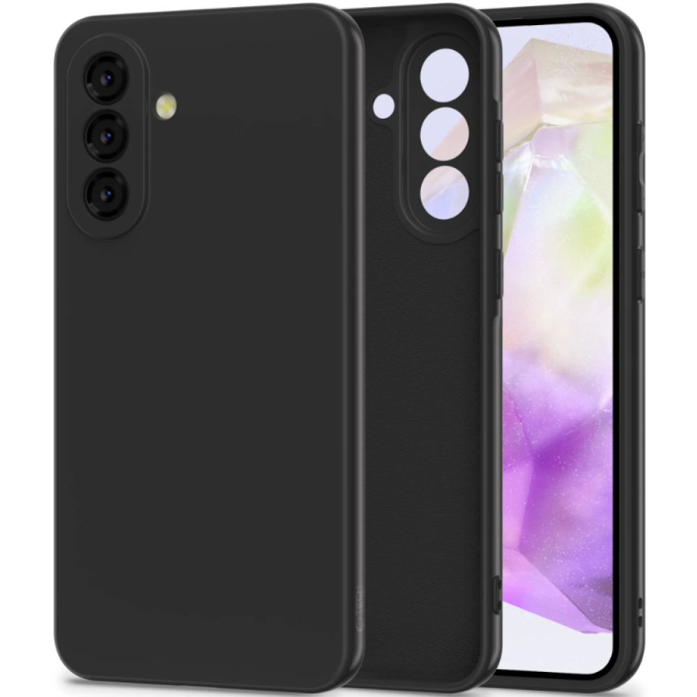 Θήκη Samsung Galaxy A36 Tech-Protect Icon Σιλικόνης - Black (5906302362356)