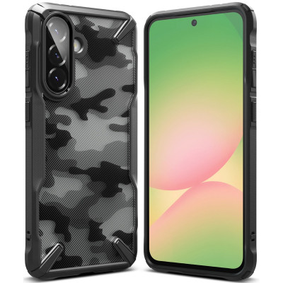 Θήκη Samsung Galaxy A56 / A36 Ringke Fusion X Σκληρή - Camo Black (8800293852247)