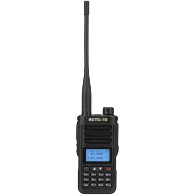 Πομποδέκτης Retevis RA89 VHF/UHF Ασύρματος / Αδιάβροχος & Επαναφορτιζόμενος με Μπαταρία 2.500mAh 10W - Black (A9258B)