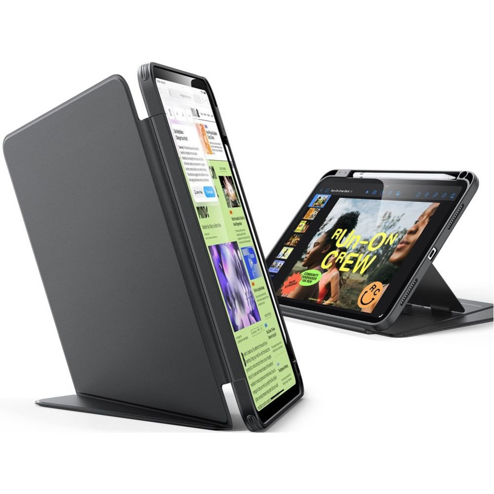 Θήκη iPad (A16) 11th Gen. 2025 11" / 10th Gen. 2022 10.9" ESR Flip Hybrid Case με Υποδοχή για Apple Pencil - Black (4894240266977)