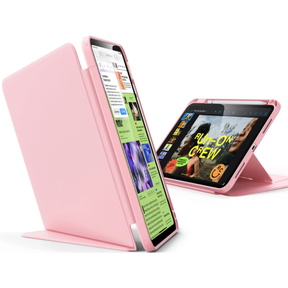 Θήκη iPad (A16) 11th Gen. 2025 11" / 10th Gen. 2022 10.9" ESR Flip Hybrid Case με Υποδοχή για Apple Pencil - Pink (4894240266878)