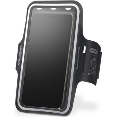 Universal Θήκη Spigen A703 Dynamic Shield Running Armband Μπράτσου για Κινητά / Smartphones έως 6.9" - Black (AMP07187)