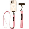 Λουράκι Χειρός & Λαιμού Tech-Protect C6S Rope Crossbody Αποσπώμενο για Θήκες Κινητών / Smartphones - Baby Pink (5906302370986)