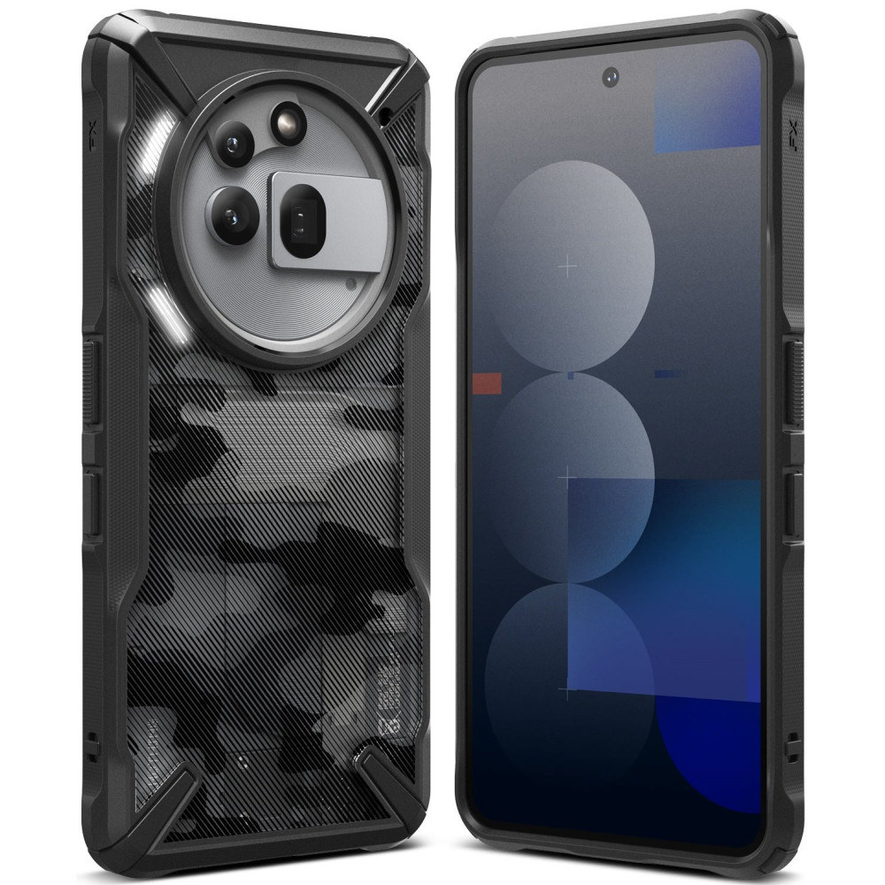 Θήκη Nothing Phone 3a Pro Ringke Fusion X Σκληρή - Camo Black (8800293853671)
