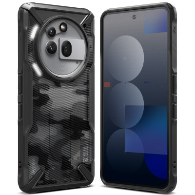 Θήκη Nothing Phone 3a Pro Ringke Fusion X Σκληρή - Camo Black (8800293853671)