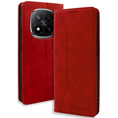 Θήκη Xiaomi Redmi Note 14 Pro Plus 5G Bodycell Book Case Πορτοφόλι - Red (5206015080753)