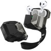 Θήκη AirPods 4th Gen Supcase i-Blason Matrix Σκληρή Ανθεκτική με MagSafe & Λουράκι Χειρός - Black (843439155497)