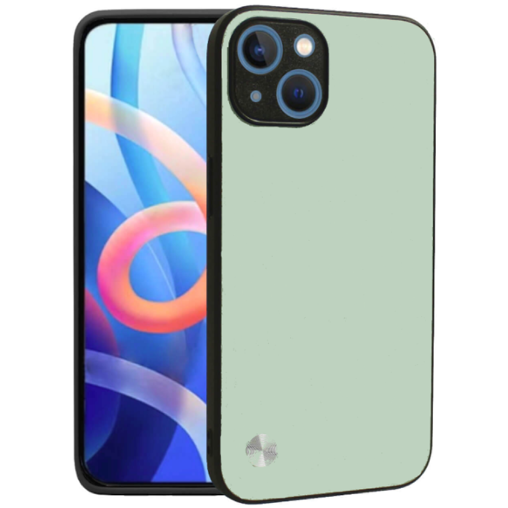 Θήκη iPhone 13 Bodycell Vegan Cover Σκληρή - Light Green (5206015075636)