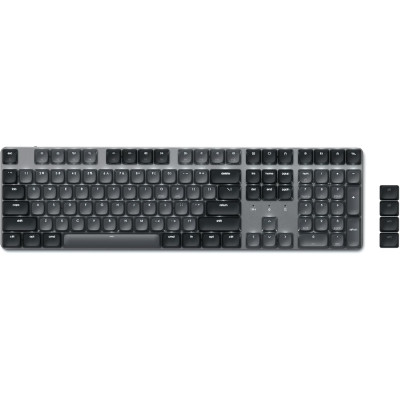 Πληκτρολόγιο Satechi SM3 Slim Mechanical Backlit Bluetooth Keyboard Ασύρματο Μηχανικό με Οπίσθιο Φωτισμό & Brown Διακόπτες Αγγλικό - Dark (ST-KSM3DK-EN)