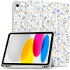 Θήκη iPad (A16) 11th Gen. 2025 11" / 10th Gen. 2022 10.9" Tech-Protect SC Pen Smartcase Flip με Υποδοχή για Apple Pencil - Spring Flowers (5906302363193)