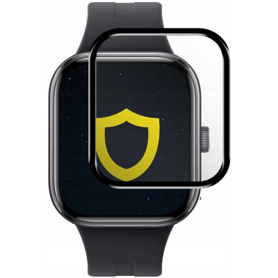 Hybrid Glass Xiaomi Redmi Watch 5 Spacecase Smartwatch Αντιχαρακτικό Προστατευτικό Υβριδικό Οθόνης - Black (5905719118358)