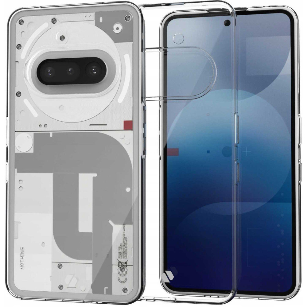 Θήκη Nothing Phone 3a Spacecase Clear Case Σκληρή Διάφανη 1mm - Transparent (5905719119102)