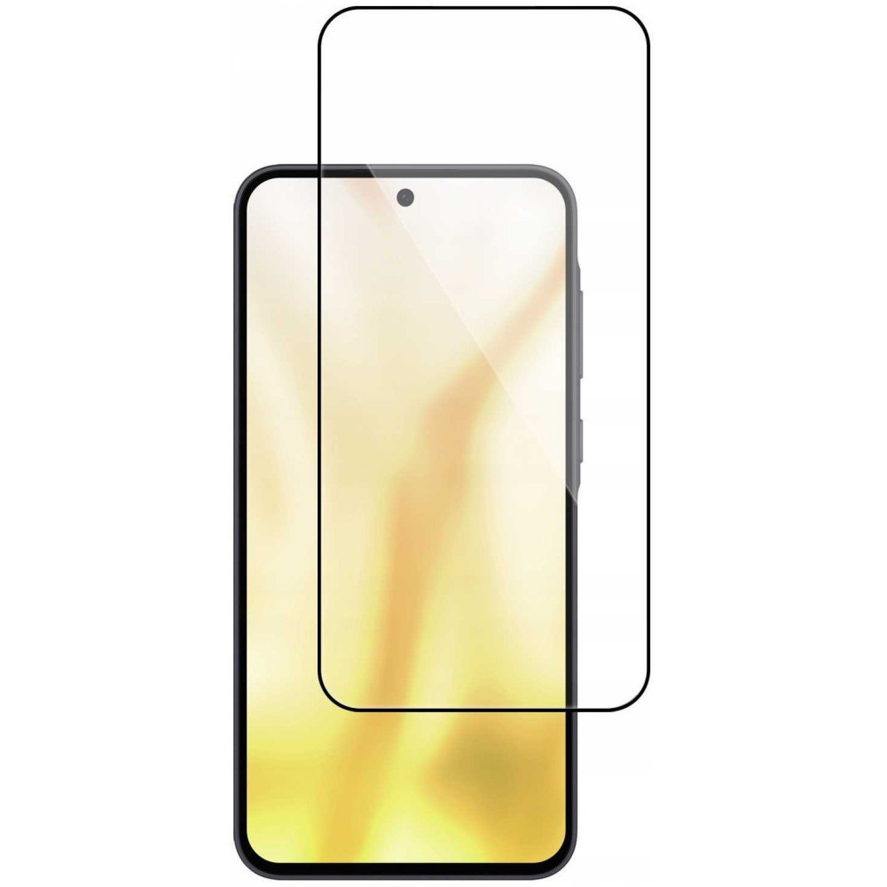 Tempered Glass Samsung Galaxy A36 Spacecase Full Cover Glass Full Face Αντιχαρακτικό Γυαλί Προστασίας Οθόνης - Black (5905719118365)