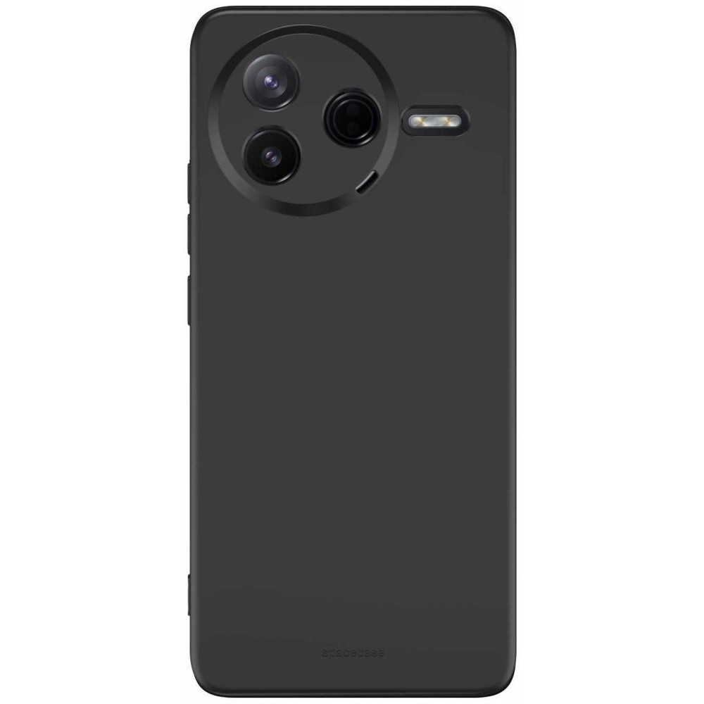 Θήκη Xiaomi Poco F7 Pro Spacecase Silicone Case Σιλικόνης - Black (5905719119188)