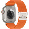 Λουράκι Apple Watch Ultra/SE/11/10/9/8/7/6/5/4 (49/46/45/44mm) Tech-Protect Nylon Clasp - Orange (5906302363049)