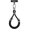 Λουράκι Χειρός Tech-Protect C4S Rope Wrist Strap Αποσπώμενο για Θήκες Κινητών / Smartphones - Black / Silver (5906302371693)