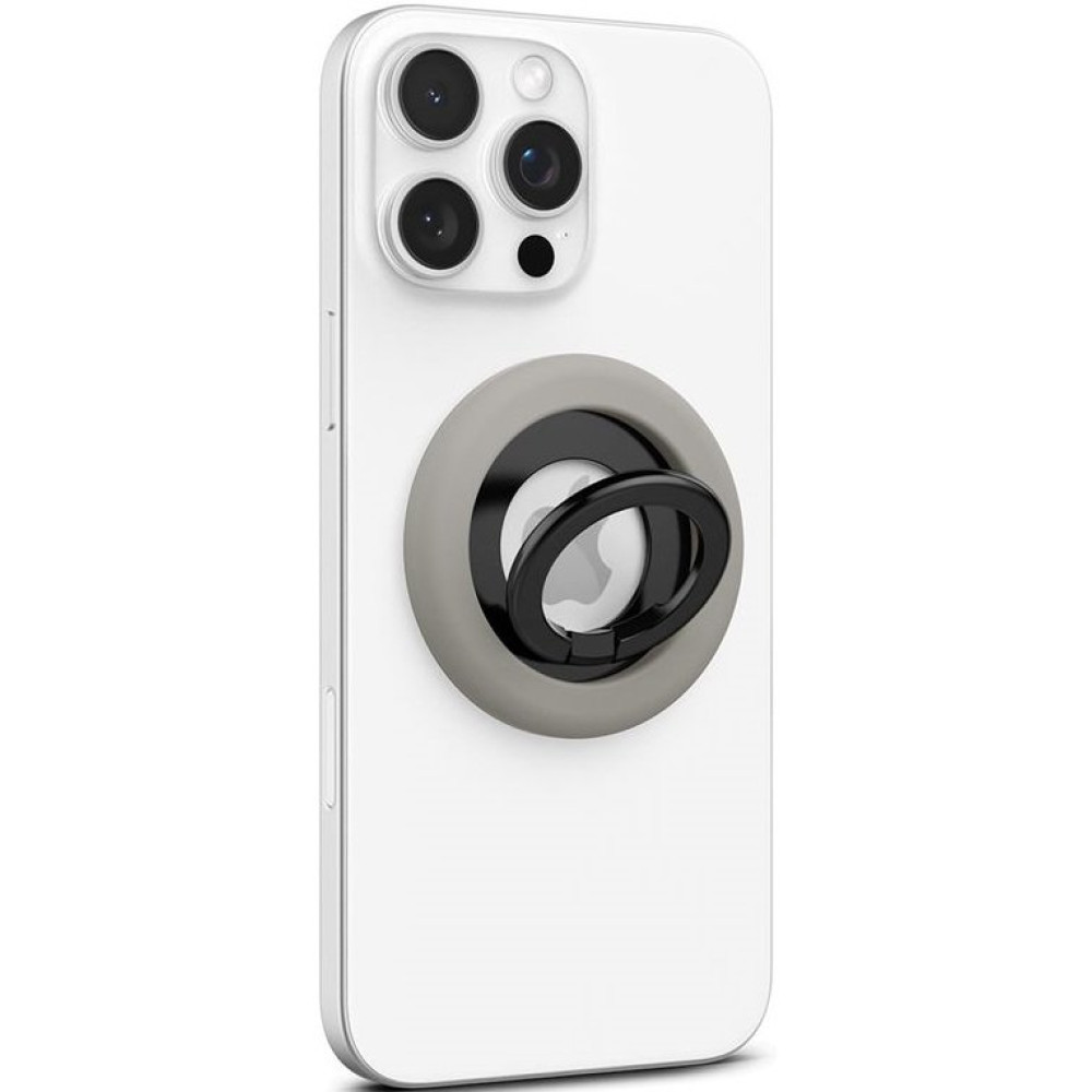 Βάση Στήριξης Spigen Nano Pop Phone Holder MagFit Μαγνητικό MagSafe Δαχτυλίδι / Ring Holder - Truffle Gray (AMP09032)