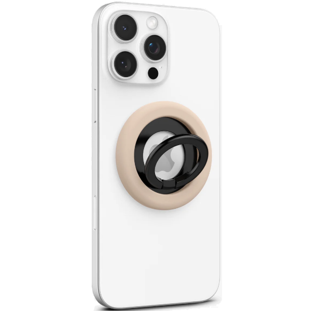 Βάση Στήριξης Spigen Nano Pop Phone Holder MagFit Μαγνητικό MagSafe Δαχτυλίδι / Ring Holder - Coconut Beige (AMP09031)