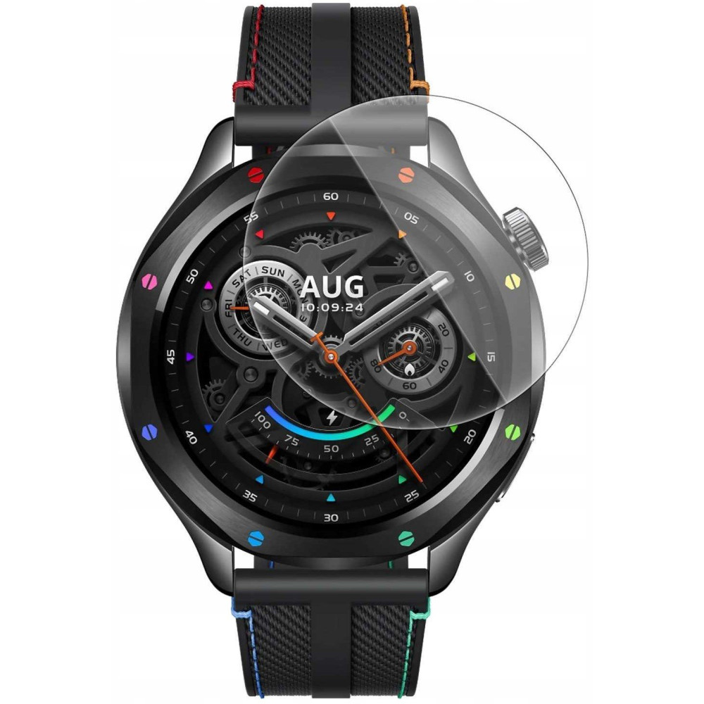 Tempered Glass Xiaomi Watch S4 47mm Spacecase Smartwatch Glass 2.5D Αντιχαρακτικό Γυαλί Προστασίας Οθόνης - Clear (5905719119072)