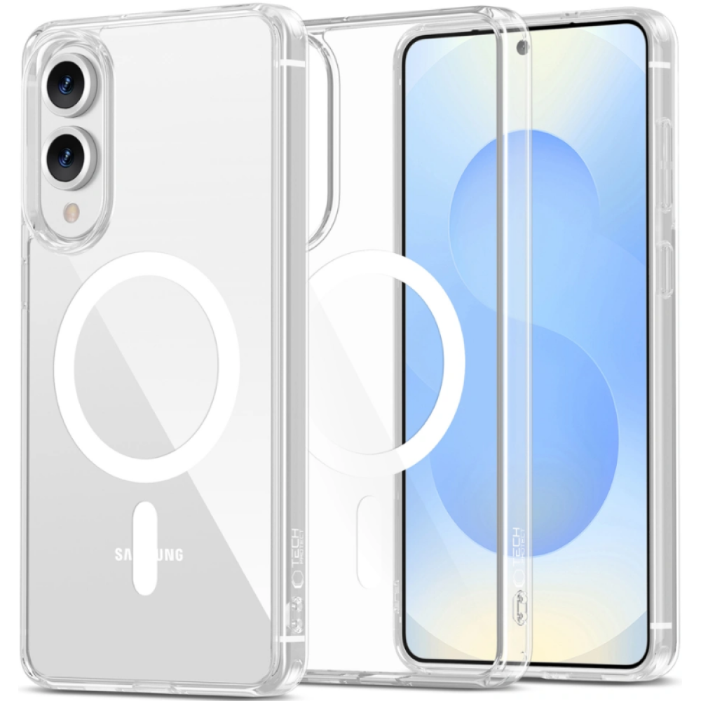 Θήκη Samsung Galaxy S25 Edge Tech-Protect FlexAir Hybrid Σκληρή Διάφανη με MagSafe - Clear (5906302363643)