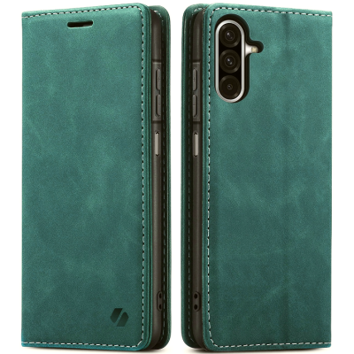 Θήκη Samsung Galaxy A26 Spacecase Wallet Πορτοφόλι - Green (5905719117641)