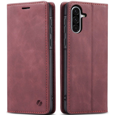 Θήκη Samsung Galaxy A36 Spacecase Wallet Πορτοφόλι - Red (5905719117450)