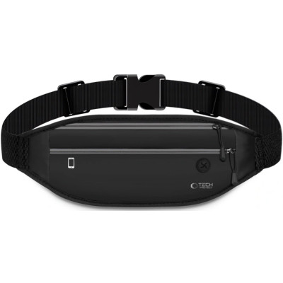 Universal Θήκη Tech-Protect M7 Sport Waist Bag Αθλητική Τσάντα Μέσης για Κινητά έως 6.9" - Black (5906302363766)