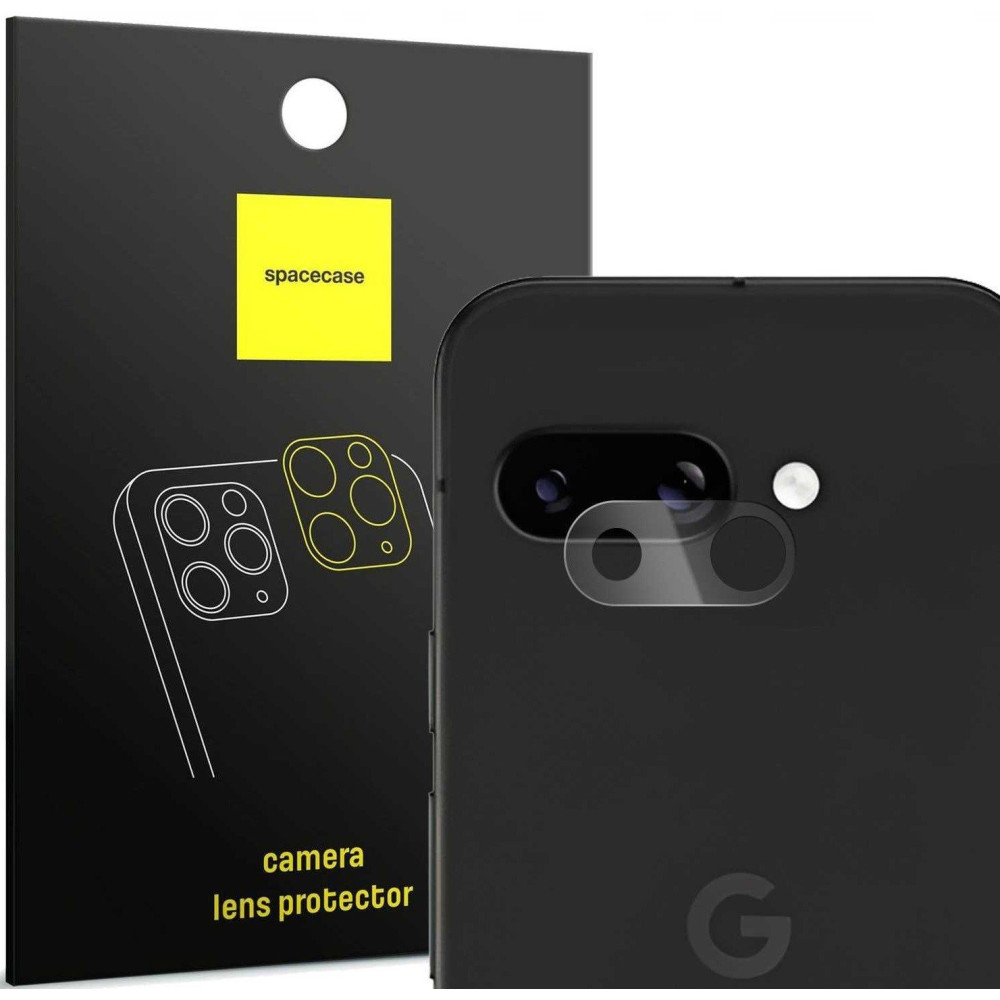 Tempered Glass Google Pixel 9a Spacecase Camera Glass Lens Protector Αντιχαρακτικό Γυαλί Προστασίας για Φακό Κάμερας - Transparent (5905719118792)