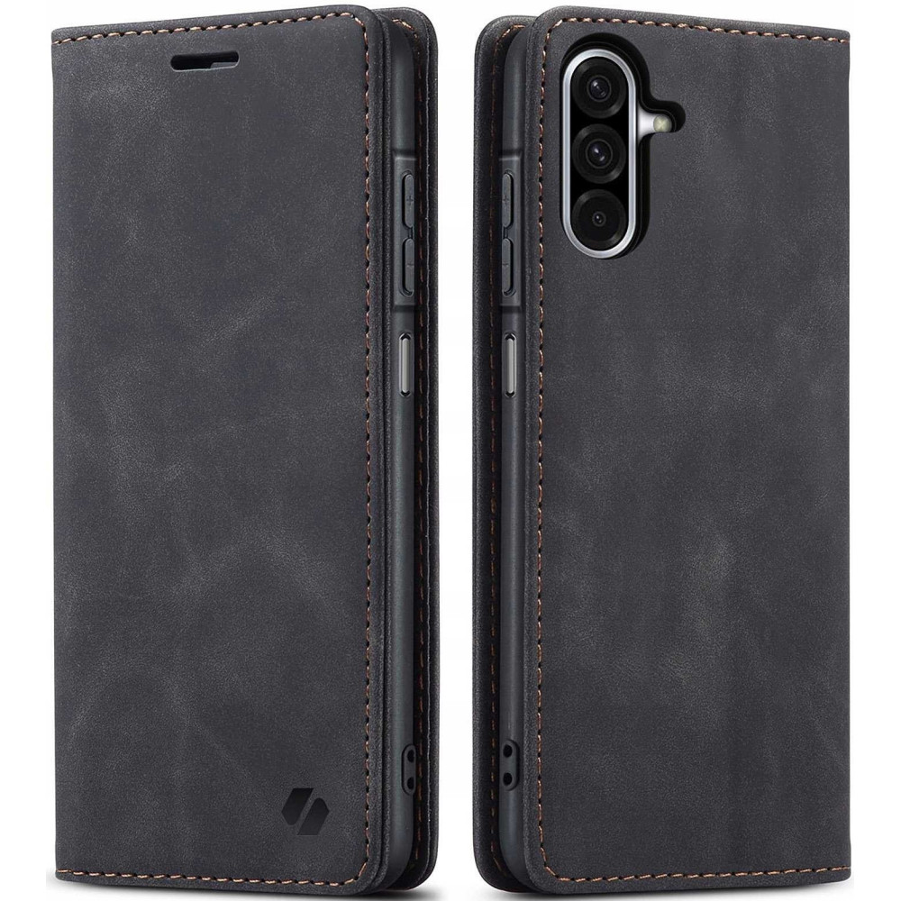 Θήκη Samsung Galaxy A26 Spacecase Wallet Πορτοφόλι - Black (5905719117610)