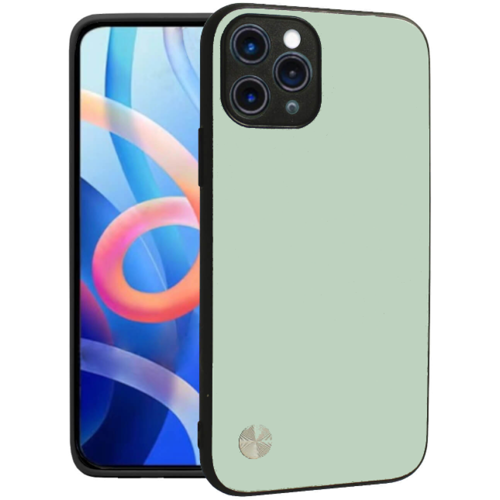 Θήκη iPhone 11 Pro Bodycell Vegan Cover Σκληρή - Light Green (5206015075438)