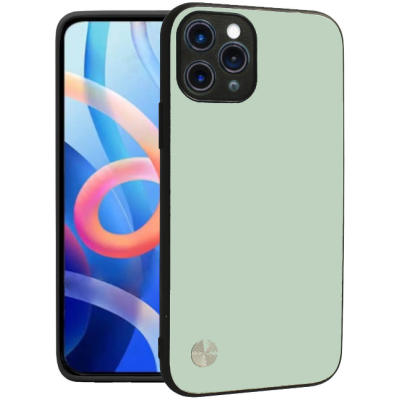 Θήκη iPhone 11 Pro Bodycell Vegan Cover Σκληρή - Light Green (5206015075438)