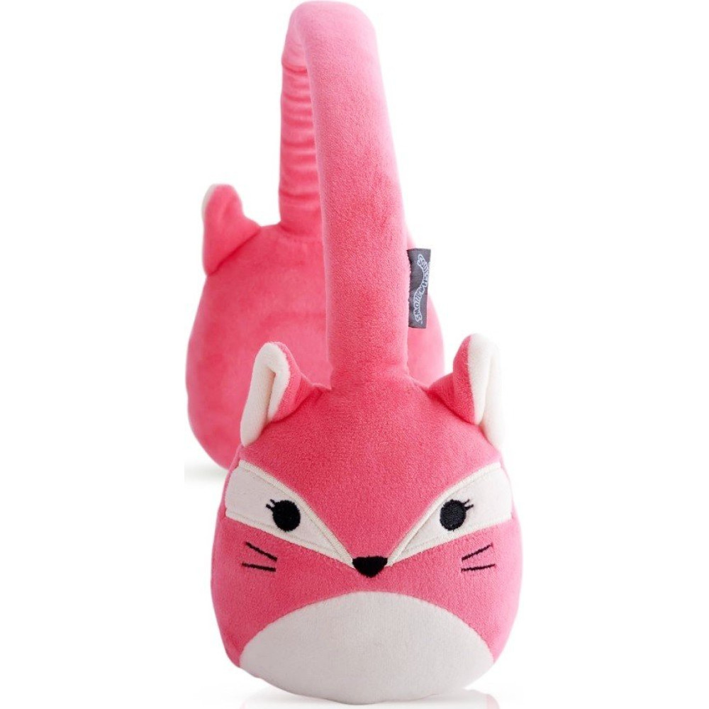 Bluetooth Ακουστικά Lazerbuilt Jazwares Original Squishmallows Λούτρινα Ασύρματα Κεφαλής για Παιδιά με Μικρόφωνο - Fifi the Fox (HMSQM-BT-FIFI)
