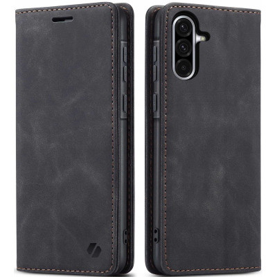 Θήκη Samsung Galaxy A56 Spacecase Wallet Πορτοφόλι - Black (5905719117528)