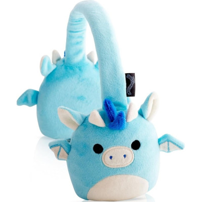 Bluetooth Ακουστικά Lazerbuilt Jazwares Original Squishmallows Λούτρινα Ασύρματα Κεφαλής για Παιδιά με Μικρόφωνο - Tatiana the Dragon (HMSQM-BT-TATIANA)