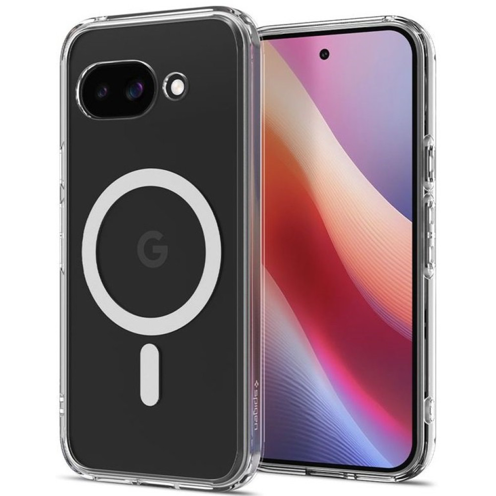 Θήκη Google Pixel 9a Spigen Ultra Hybrid MagFit Σκληρή με MagSafe - Clear / White (ACS09043)