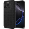 Θήκη iPhone 16 Pro Max Spigen Liquid Air T MagFit Σιλικόνης με Κάλυμμα για Camera Control & MagSafe - Matte Black (ACS09114)