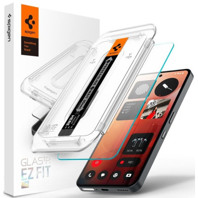 Tempered Glass Nothing Phone 3a / 3a Pro Spigen GLAS.tR EZ Fit HD Αντιχαρακτικό Γυαλί Προστασίας Οθόνης - Clear (AGL09429)
