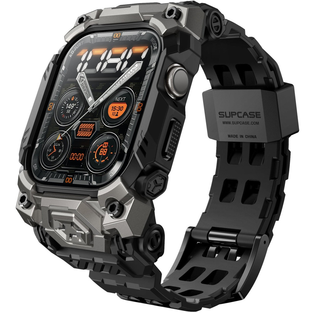 Θήκη Apple Watch 10 46mm Supcase Unicorn Beetle Ore Wristband Case Ανθεκτική Unibody - Black (843439157156)