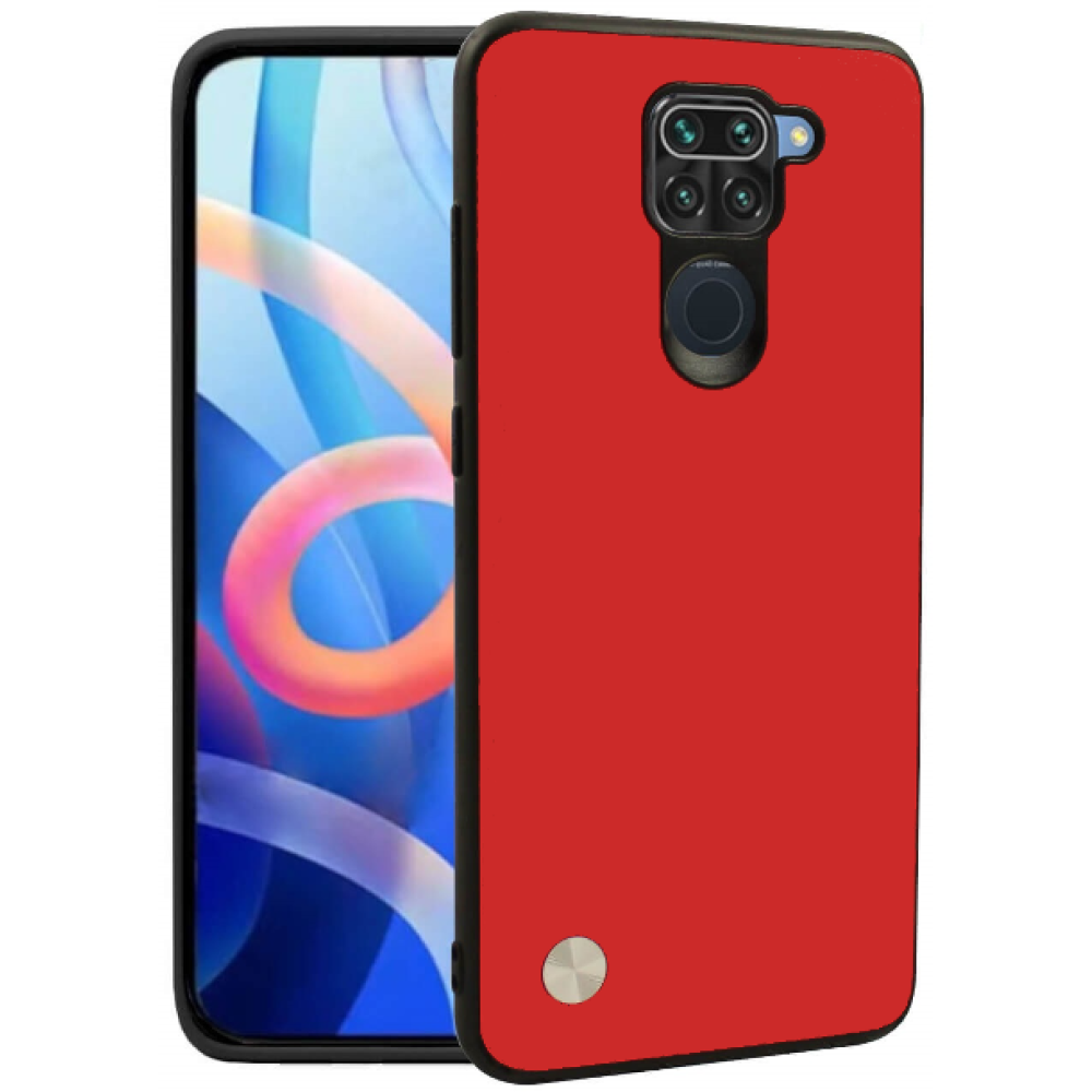 Θήκη Xiaomi Redmi Note 9 Bodycell Vegan Cover Σκληρή - Red (5206015078200)