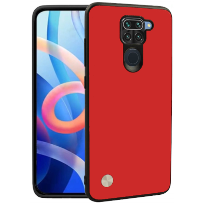 Θήκη Xiaomi Redmi Note 9 Bodycell Vegan Cover Σκληρή - Red (5206015078200)