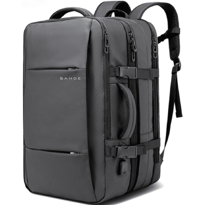 Σακίδιο Πλάτης / Backpack Bange 1908D Ανθεκτικό Επεκτάσιμο για Laptop έως 17.3" 30L έως 49L - Gray