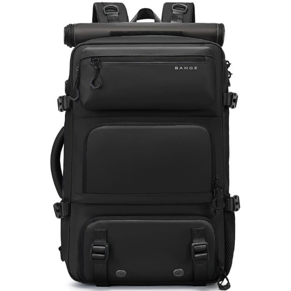 Σακίδιo Πλάτης / Backpack Bange 1810 Σακβουαγιάζ με Αποσπώμενο Τσαντάκι Μέσης / Τσάντα Μεταφοράς Laptop έως 17.3" 35L - Black